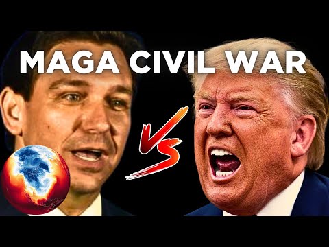 ALL OUT WAR Between DeSantis and Trump!