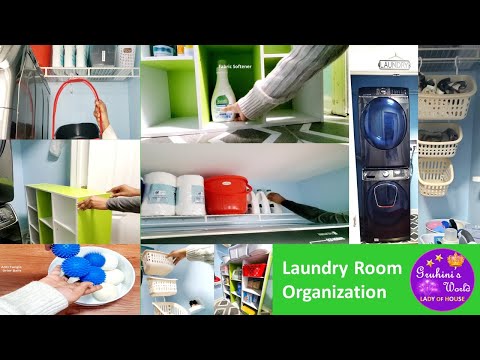 Laundry Room Organization | Small Laundry Room Ideas | Very Budget Friendly Ideas