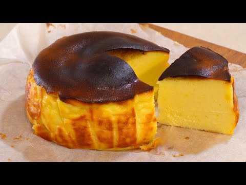 Sweet Potato Burnt Cheesecake Recipe!! Super simple💯💯