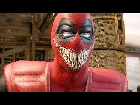 Venompool Reptile Vs Spider-Man Goro PC Mod All Intro Dialogues 4K Ultra HD