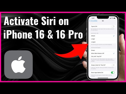 How to Activate Siri or Hey Siri on iPhone 16 & 16 Pro! [2025 Guide]