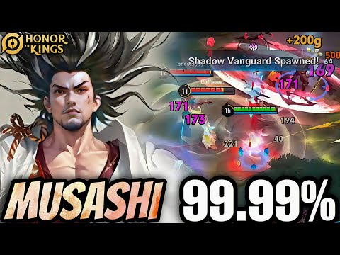 Better than 99.99% of all Musashi Players in the same tier