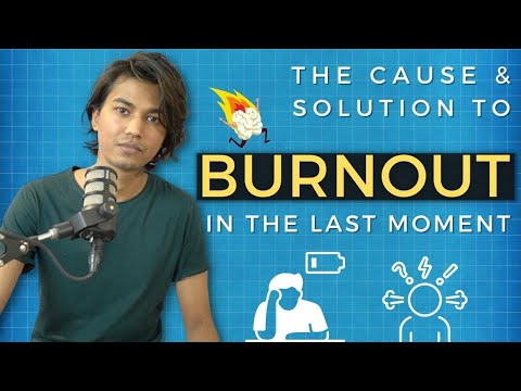 Last Moment Panic | Burnout | For Exam Aspirants | Causes & Solutions