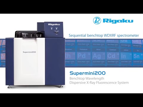 Supermini200 High-Power Benchtop Sequential WDXRF Spectrometer from Rigaku Corporation