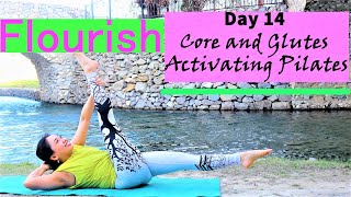 Day 14 Flourish Core and Glutes Pilates Progression 30 Day Wellness Journey