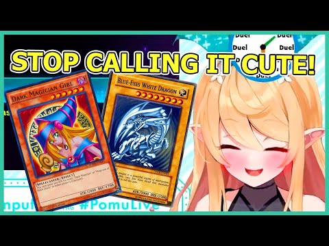 Pomu used to play pretend as YuGiOh cards [ Nijisanji EN ]