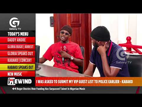 Police stopped Bobi Wine from attending my Concert - Kabako | Rewind