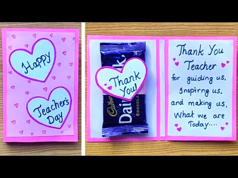 Easy DIY Teacher's Day Gift from Paper | Last Minute Teachers Day Gift | Teacher's Day Gifts 2024