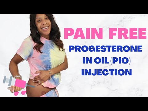 Pain Free PIO Shot | How to do a Progesterone in Oil Injection | PIO Shot Tips