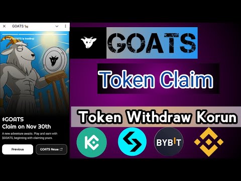 Goats Token Claim | Token Withdraw Korun