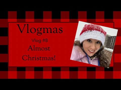 Vlogmas Day 23 | Vlog 8 | Target Shopping | First Snowfall #vlogmas