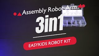 Assembly Robot Arm 3in1 EasyKids Robot Kit