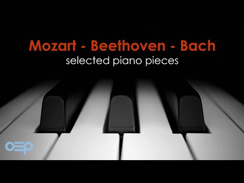 Mozart, Beethoven, Bach - Selected Piano Pieces | Classical Music | Piano Visualizer