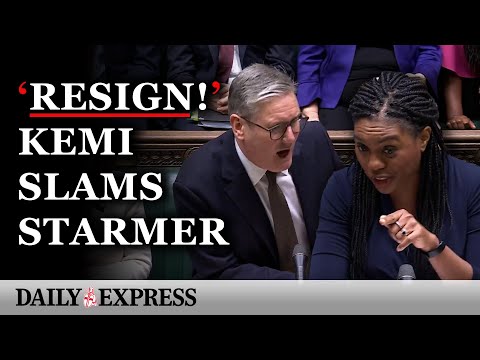 'RESIGN!' | Badenoch demands Starmer QUITS as PM in fiery PMQs