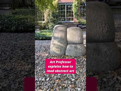 Art Professor Explains Abstract Art, Noguchi Museum