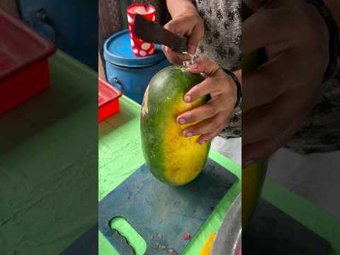 Satisfying Watermelon Cutting Skills | Bangladeshi Street Food #shorts #watermelon #trending #short