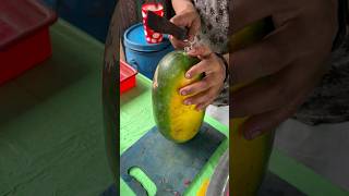 Satisfying Watermelon Cutting Skills | Bangladeshi Street Food #shorts #watermelon #trending #short