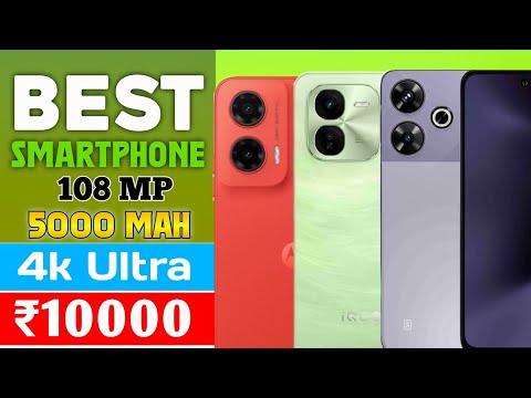 Top 3 Smartphones Under ₹10,000 🤩 / Best Budget Picks for 2024 #bestsmartphonesunder10k#video#tech