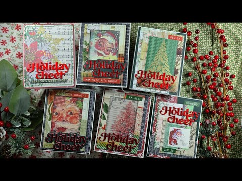 One Kit SIX Cards | Unboxing the SSS December 2023 Card Kit | AmyR 2023 Holiday Card Series #13