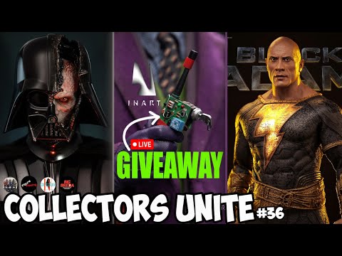 Collectors Unite #36 HOT TOYS Obi-Wan Kenobi Darth Vader | Inart Giveaway | Hot Toys Black Adam