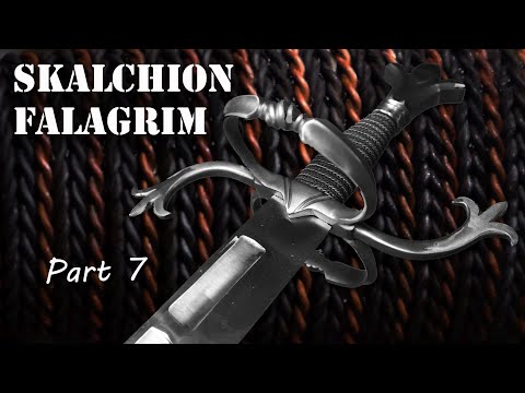 Making a Falchion for Skallagrim - Part 7 The Handle