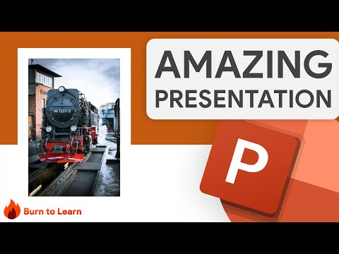 Amazing PowerPoint Presentation Tutorial! #train  #powerpointtemplate #powerpointtutorial #ppt