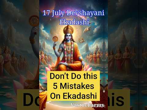 Don’t do This Mistake on Ekadashi. #youtube #astrology #Ekadashi #vastucharms #youtubeshorts #home