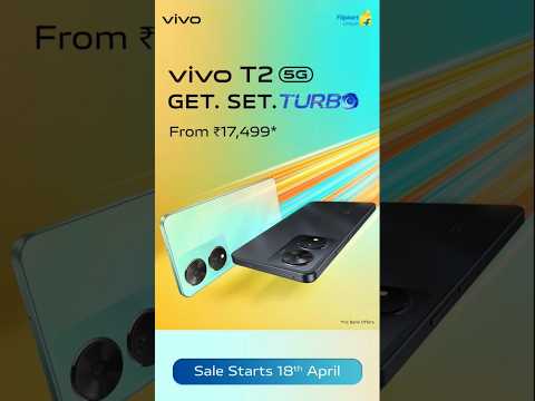 ViVO T2 5G GET. SET. TURBO. 🔥💥| From ₹ 17,499 | Budget Phone #shorts