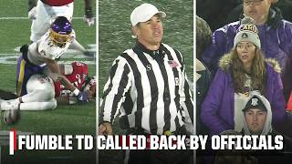 BALL DON'T LIE 👀 Controversial call erased in dramatic turn of events 🔥 | ESPN College Football