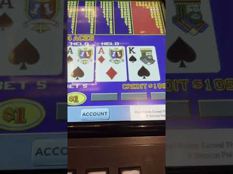 Kicker or Not? #gambling #videopoker #kicker #highstakesgaming #livelife365 #quads #winning