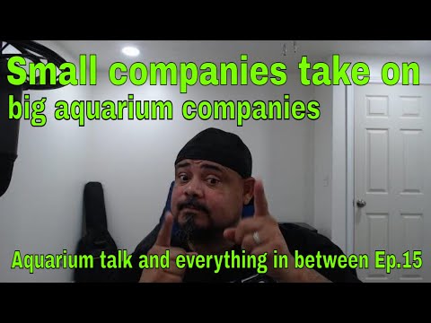 Small companies take on big aquarium companies