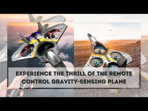 Remote Control Gravity-Sensing Plane – Sleek Glider Aircraft with EPP Foam Design