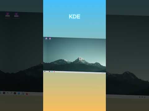 5 Best Desktop Environments #linux #shorts