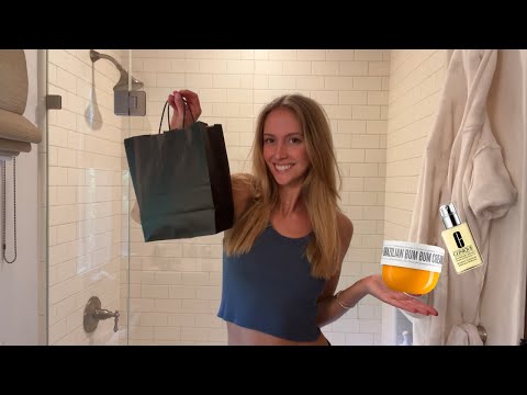 weekly vlog: brandy melville & skincare haul,  celebrating friends