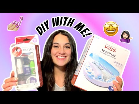 How to Do Acrylic Nails at Home! | KISS Complete Salon Acrylic Kit