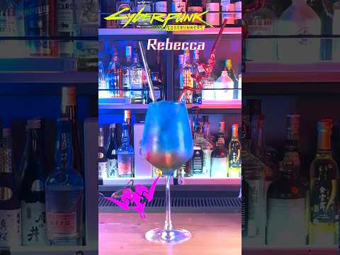 Cyberpunk Edgerunners Rebecca #cyberpunk2077 #cyberpunkedgerunners #cocktail #cdprojektred