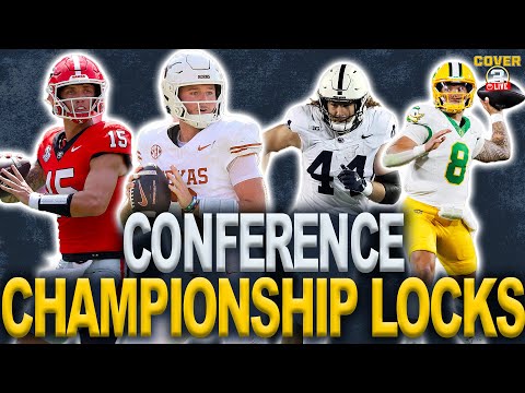 Conference Championship LOCKS: Best Bets, Odds & Picks For Penn State-Oregon, Georgia-Texas & More