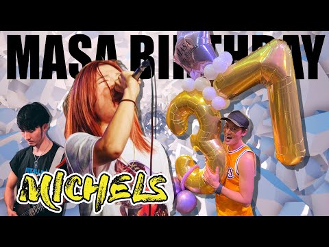 【LIVE】37歳誕生日🍾最高の演奏⭐️⭐️ロックバンドMichels‼️‼️🎸