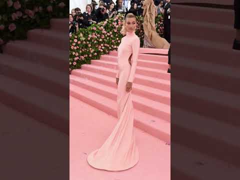 Hailey Bieber's Red Carpet Glam: A Stunning Compilation | Celebrity Style