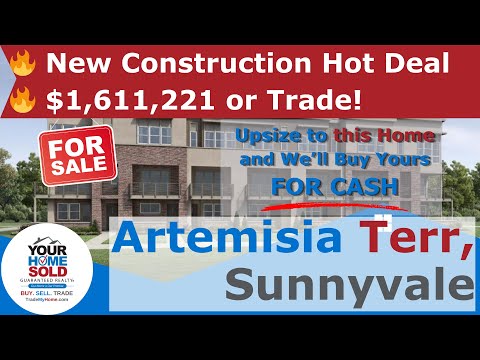 New Construction Home on Artemisia Terr, Sunnyvale