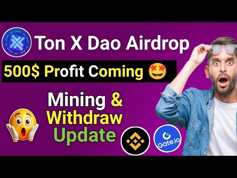 Ton X Dao telegram airdrop || Tonxdao airdrop new update today || Tonxdao Airdrop listing date