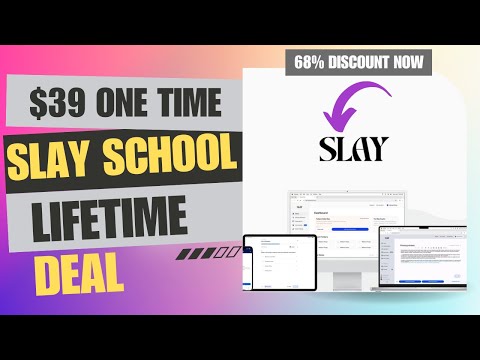 🔥❇️🔥Slay School Lifetime Deal | Master Exams Without Breaking a Sweat | $39 Lifetime Deal | 68% Now