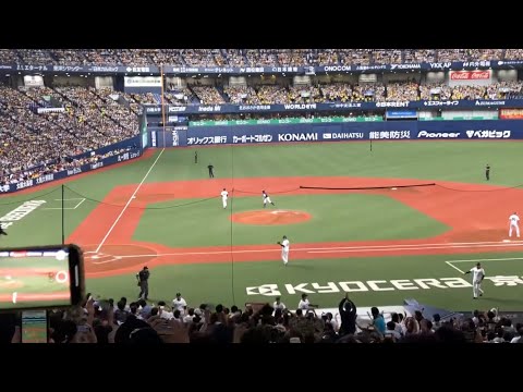 日本最後の試合。完投のマウンド これが山本由伸です！9回の登場曲 対阪神タイガース 日本シリーズ2023 第6戦