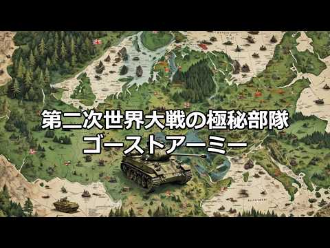 歴史の雑学～第二次世界大戦中の「幽霊軍団」～