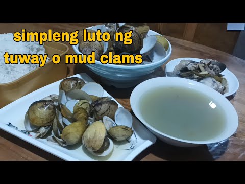 Simpleng luto at ulam ng taga Probinsya, (tuway o mud clams cooking) #buhayprobinsya