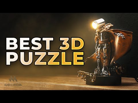 3D Puzzle? Figure? Light? Yes. Mecrob kit - Reviewing & Building