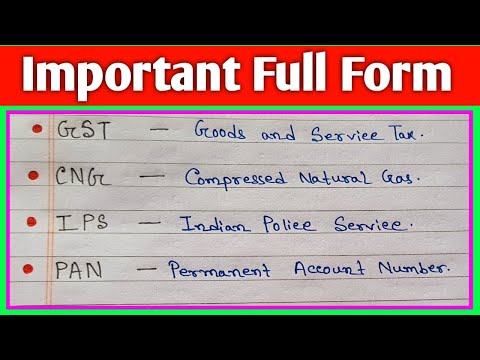 Important Full Form|Most Important GK Full Forms|daily uses important GK full form for students,kids