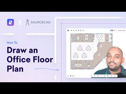 Make an office plan from scratch with zero experience