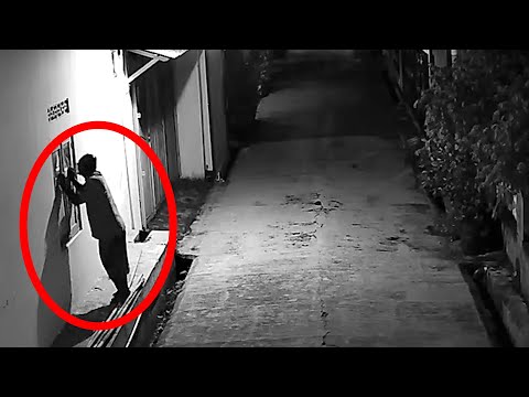 凌晨三點，監控拍到奇怪的事情   Creepy CCTV footage found at 3.AM