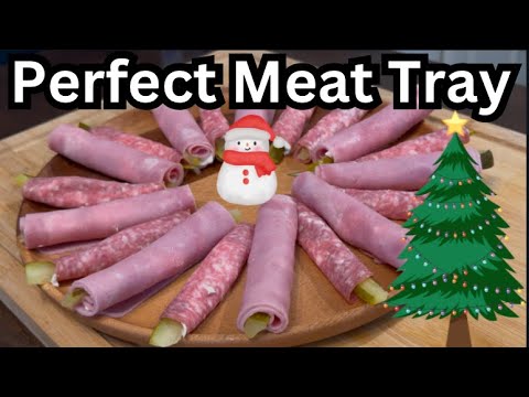 The Perfect Meat Tray For A Potluck